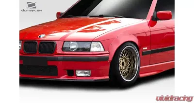 1992-1998 BMW 3 Series E36 Duraflex RBS Front Fender Flares - 2 Piece - 119665