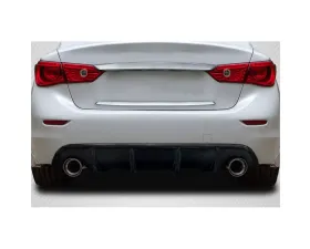2014-2017 Infiniti Q50 Carbon Creations VIP Rear Diffuser - 1 Piece