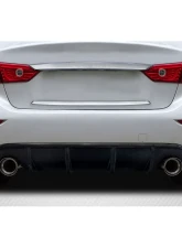 2014-2017 Infiniti Q50 Carbon Creations VIP Rear Diffuser - 1 Piece                                     - 114323 - Image 5