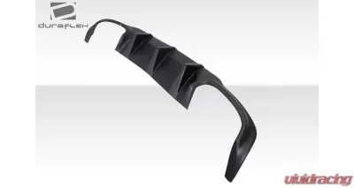 2012-2014 Mercedes C Class / C63 W204 Duraflex C63 Look Rear Diffuser - 1 Piece ( For AMG Bumper only) - 119695