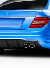2012-2014 Mercedes C Class / C63 W204 Duraflex C63 Look Rear Diffuser - 1 Piece ( For AMG Bumper only)                                     - 119695 - Image 2