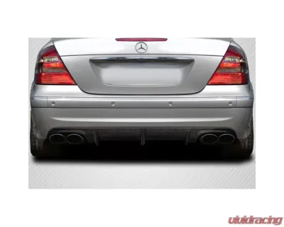 2003-2006 Mercedes E55 W211 Carbon Creations L Sport Rear Diffuser - 1 Piece - 114382