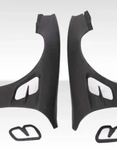 1997-1998 Nissan 240SX S14 Duraflex Supercool Wide Body Front Fenders - 2 Piece                                     - 119723 - Image 2