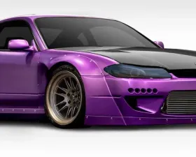 1999-2002 Nissan Silvia S15 Duraflex TKO RBS Wide Body Front Fender Flares - 2 Piece