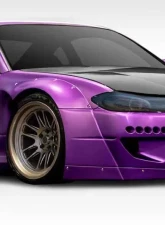 1999-2002 Nissan Silvia S15 Duraflex TKO RBS Wide Body Front Fender Flares - 2 Piece                                     - 119725 - Image 10