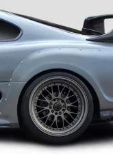 1993-1998 Toyota Supra Duraflex RD-X Wide Body Rear Fender Flares - 2 Piece                                     - 119726 - Image 7