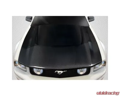 2005-2009 Ford Mustang Carbon Creations GTH Look Hood - 1 Piece - 115800