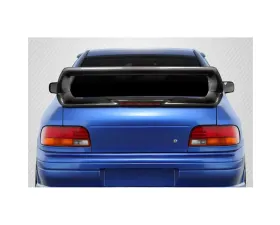 1993-2001 Subaru Impreza Carbon Creations STI Version 6 Look Rear Wing Spoiler - 1 Piece