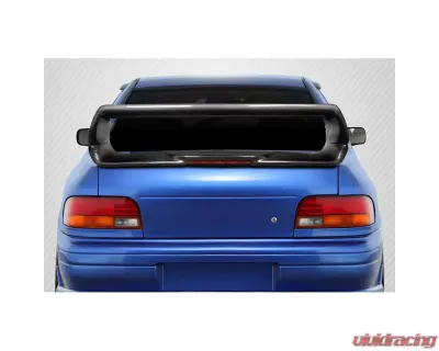 1993-2001 Subaru Impreza Carbon Creations STI Version 6 Look Rear Wing Spoiler - 1 Piece - 115985