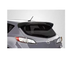 2010-2013 Mazda 3 Carbon Creations Turbo Look Rear Roof Wing Spoiler - 1 Piece
