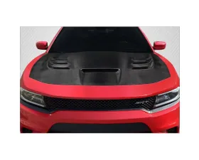 2015-2023 Dodge Charger Carbon Creations Viper Hood - 1 Piece