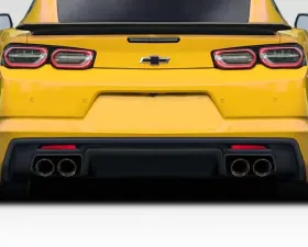 2016-2023 Chevrolet Camaro Duraflex GMX Rear Diffuser - 1 Piece ( Quad exhaust )