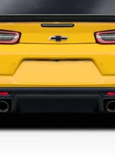 2016-2023 Chevrolet Camaro Duraflex GMX Rear Diffuser - 1 Piece ( Quad exhaust )                                     - 119770 - Image 6