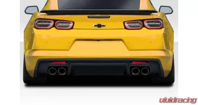 2016-2023 Chevrolet Camaro Duraflex GMX Rear Diffuser - 1 Piece ( Quad exhaust ) - 119770