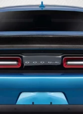 2008-2023 Dodge Challenger Carbon Creations Iconic Rear Wing Spoiler - 1 Piece                                     - 119787 - Image 6