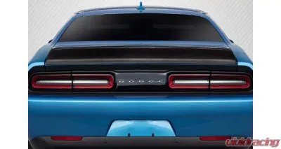 2008-2023 Dodge Challenger Carbon Creations Iconic Rear Wing Spoiler - 1 Piece - 119787