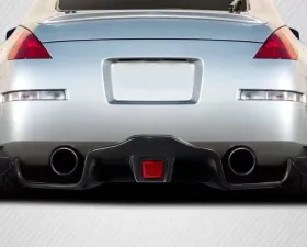 2003-2008 Nissan 350Z Z33 Carbon Creations F1 Rear Diffuser - 5 Piece ( fits G35 2DR / G37 2DR / 370Z )