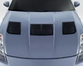 2003-2006 Nissan 350Z Z33 Duraflex GT1 Hood Vents - 3 Piece