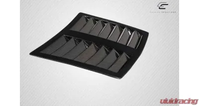 2003-2006 Nissan 350Z Z33 Carbon Creations GT1 Hood Vents - 3 Piece - 119812