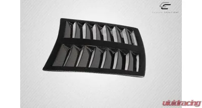 2003-2006 Nissan 350Z Z33 Carbon Creations GT1 Hood Vents - 3 Piece - 119812