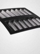 2003-2006 Nissan 350Z Z33 Carbon Creations GT1 Hood Vents - 3 Piece                                     - 119812 - Image 7