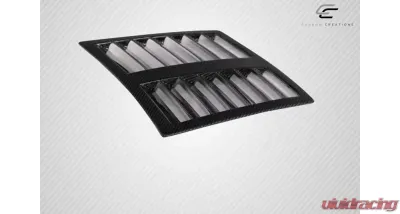2003-2006 Nissan 350Z Z33 Carbon Creations GT1 Hood Vents - 3 Piece - 119812