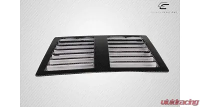 2003-2006 Nissan 350Z Z33 Carbon Creations GT1 Hood Vents - 3 Piece - 119812