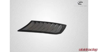 2003-2006 Nissan 350Z Z33 Carbon Creations GT1 Hood Vents - 3 Piece - 119812