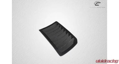 2003-2006 Nissan 350Z Z33 Carbon Creations GT1 Hood Vents - 3 Piece - 119812