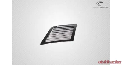 2003-2006 Nissan 350Z Z33 Carbon Creations GT1 Hood Vents - 3 Piece - 119812