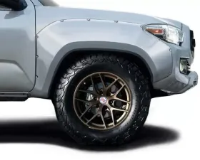 2016-2023 Toyota Tacoma Duraflex Circuit Front Fender Flares - 2 Piece
