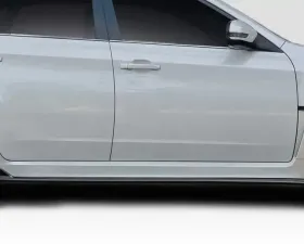 2008-2014 Subaru Impreza STI 4DR / 5DR / 2011-2014 Impreza WRX 4DR / 5DR Duraflex STI S206 Look Side Skirt Splitters - 2 Piece