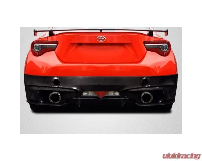 2013-2020 Scion FR-S | Toyota GT-86 | Subaru BRZ Carbon Creations TD3000 V2 Rear Diffuser - 1 Piece - 116665