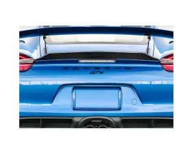 2014-2016 Porsche 981 Cayman Carbon Creations GT4 Look Ducktail Rear Wing Spoiler - 1 Piece