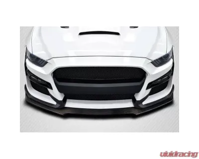 2015-2017 Ford Mustang Carbon Creations GT500 Look Front Lip Spoiler Air Dam - 1 Piece - 116689
