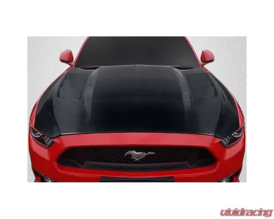 2015-2017 Ford Mustang Carbon Creations TS 1 Hood - 1 Piece - 116691