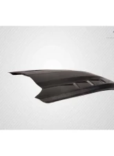 2015-2017 Ford Mustang Carbon Creations TS 1 Hood - 1 Piece                                     - 116691 - Image 6