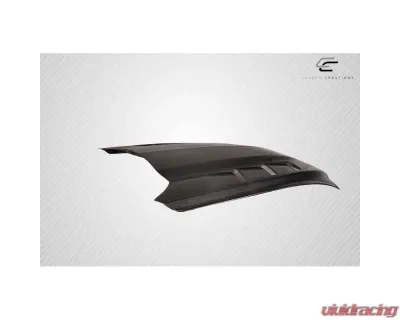 2015-2017 Ford Mustang Carbon Creations TS 1 Hood - 1 Piece - 116691