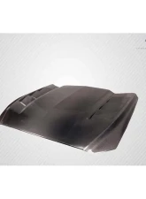 2015-2017 Ford Mustang Carbon Creations TS 1 Hood - 1 Piece                                     - 116691 - Image 9