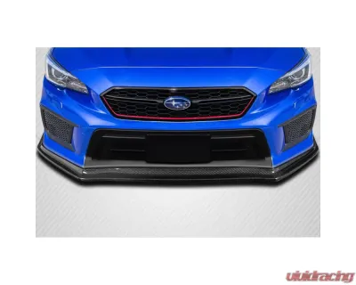 2015-2017 Subaru WRX STI Carbon Creations C Speed Front Lip Spoiler Air Dam - 1 Piece - 116694