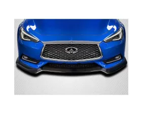 2017-2022 Infiniti Q60 Carbon Creations AP Front Lip Spoiler Air Dam - 1 Piece