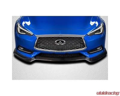 2017-2022 Infiniti Q60 Carbon Creations AP Front Lip Spoiler Air Dam - 1 Piece - 116722