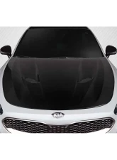 2018-2023 Kia Stinger Carbon Creations Executive Hood - 1 Piece                                     - 116726 - Image 7