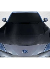 2020-2024 Toyota Supra A90 Carbon Creations OEM Look Hood - 1 Piece                                     - 116748 - Image 8