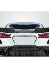 2020-2024 Chevrolet Corvette C8 Carbon Creations Gran Veloce Wicker Bill Rear Wing Spoiler - 1 Piece                                     - 116838 - Image 7