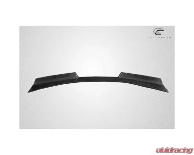 2020-2024 Chevrolet Corvette C8 Carbon Creations Gran Veloce Wicker Bill Rear Wing Spoiler - 1 Piece - 116838