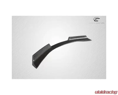 2020-2024 Chevrolet Corvette C8 Carbon Creations Gran Veloce Wicker Bill Rear Wing Spoiler - 1 Piece - 116838