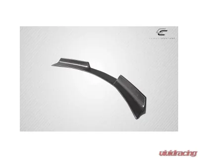 2020-2024 Chevrolet Corvette C8 Carbon Creations Gran Veloce Wicker Bill Rear Wing Spoiler - 1 Piece - 116838