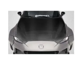 2016-2023 Mazda Miata Carbon Creations OEM Look Hood - 1 Piece