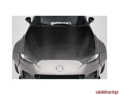 2016-2023 Mazda Miata Carbon Creations OEM Look Hood - 1 Piece - 116842